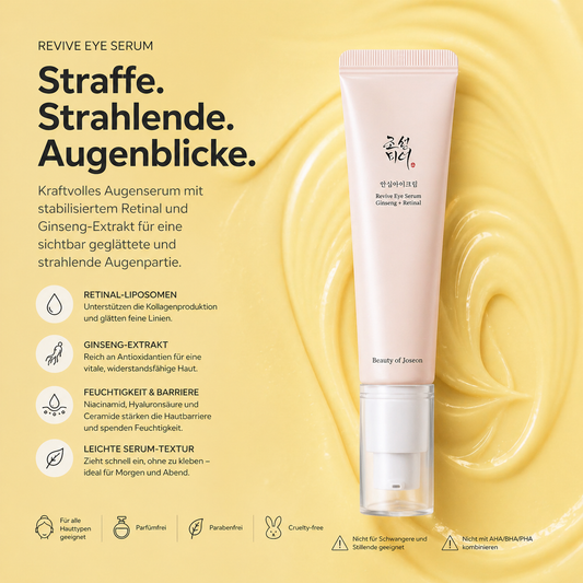 Beauty of Joseon Revive Eye Serum Ginseng + Retinal 30ml – K-Beauty Augenserum Anti-Aging