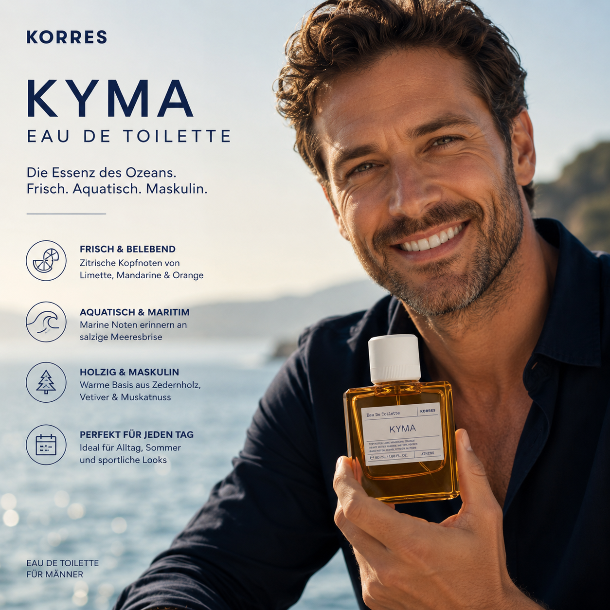 Eau de Toilette für Ihn Kyma 50 ml