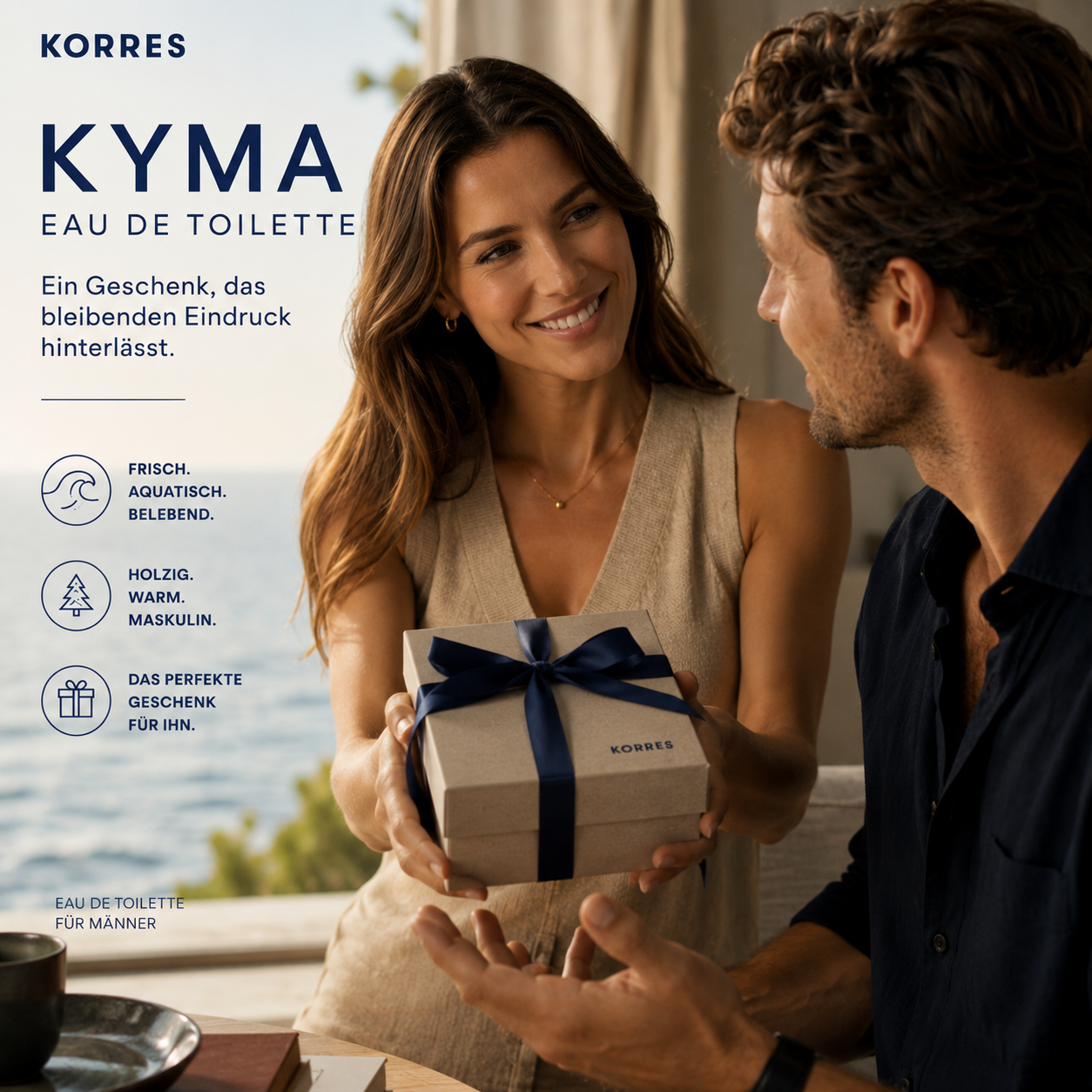 Eau de Toilette für Ihn Kyma 50 ml