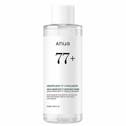 Anua Heartleaf 77 Soothing Toner 250ml – K-Beauty Beruhigungstoner für sensible und alle Hauttypen
