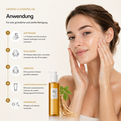 Beauty of Joseon Ginseng Cleansing Oil 210ml – K-Beauty Reinigungsöl für alle Hauttypen