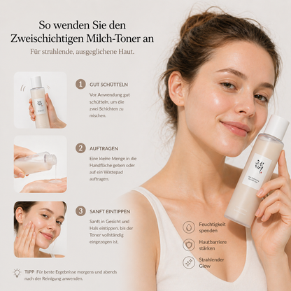 Beauty of Joseon Glow Replenishing Rice Milk 150ml – K-Beauty Milch-Toner für alle Hauttypen