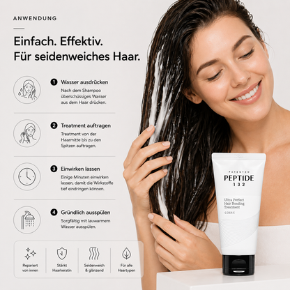 COSRX PEPTIDE-132 Ultra Perfect Hair Bonding Treatment 120ml – K-Beauty Haarkur für geschädigtes Haar