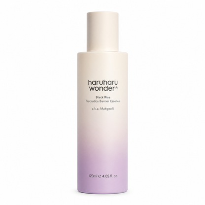 Haruharu Wonder Black Rice Probiotics Barrier Essence Unscented 120ml – Parfümfreie K-Beauty Pflege