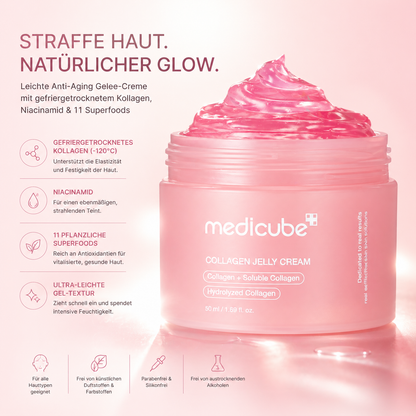 Medicube Collagen Jelly Cream 50ml – K-Beauty Anti-Aging Gelee-Creme für alle Hauttypen