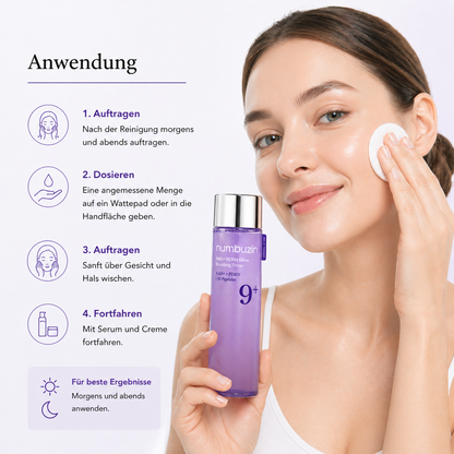 Numbuzin No.9 NAD+ PDRN Glow Boosting Toner 200ml – K-Beauty Glow-Toner für alle Hauttypen
