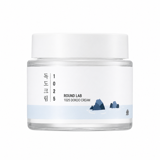 Round Lab 1025 Dokdo Cream 80ml – K-Beauty Feuchtigkeitscreme für trockene und sensible Haut