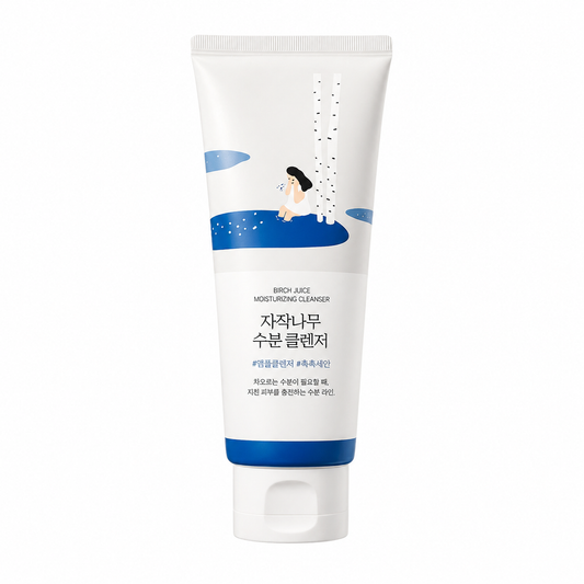 Round Lab Birch Juice Moisturizing Cleanser 150ml – K-Beauty Schaum-Cleanser für alle Hauttypen