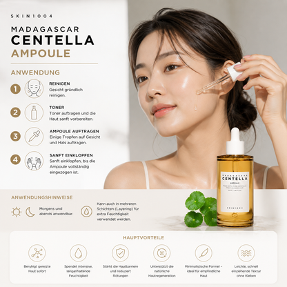 Skin1004 Centella Ampoule Anwendung – beruhigendes Cica-Serum für gereizte Haut
