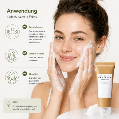 Skin1004 Madagascar Centella Ampoule Foam 125ml – K-Beauty Schaum-Cleanser für alle Hauttypen