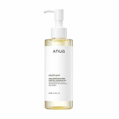 Anua Heartleaf Pore Control Cleansing Oil 200ml – Koreanisches Reinigungsöl für unreine Haut